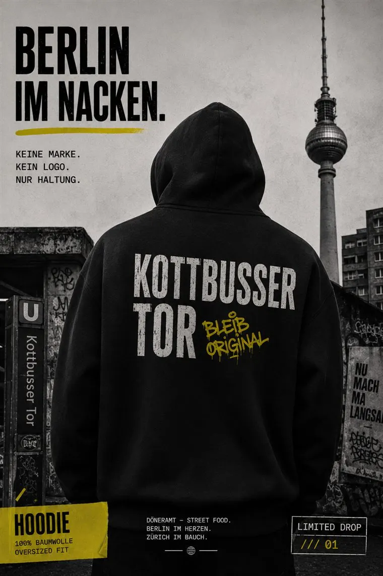 Hoodie „Berlin im Nacken – Kottbusser Tor“